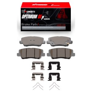Cadillac CTS Brake Pads - Rear - R1 Concepts - Optimum OE - `13-`19